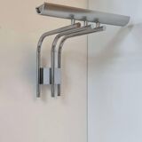 Vintage wall light 20581, chrome metal, by Verre Lumière Studio France 1978