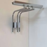 Vintage wall light 20581, chrome metal, by Verre Lumière Studio France 1978