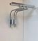 Vintage wall light 20581, chrome metal, by Verre Lumière Studio France 1978