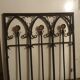 Wrought iron grille
