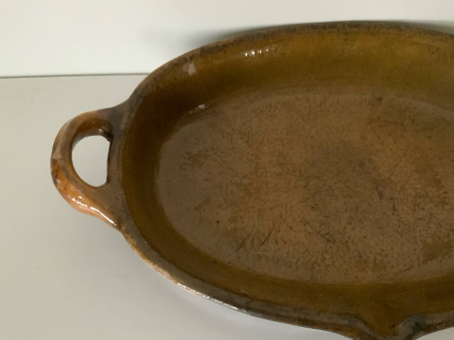 Terracotta dish