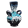 Vallauris vintage iridescent blue fat lava vase?