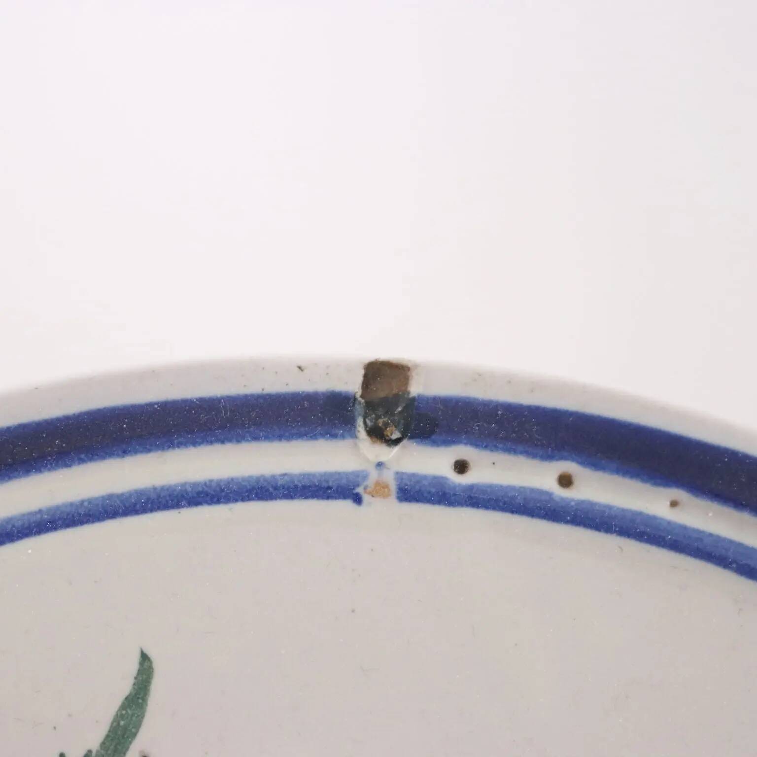 Antique ceramic soup tureen, Italy, 19th century.