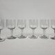 Set de 6 verres à vin / eau xixeme début xxème