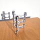 3 bougeoirs en plastiques SECA style Stoff Nagel