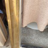 Brass frame fireplace