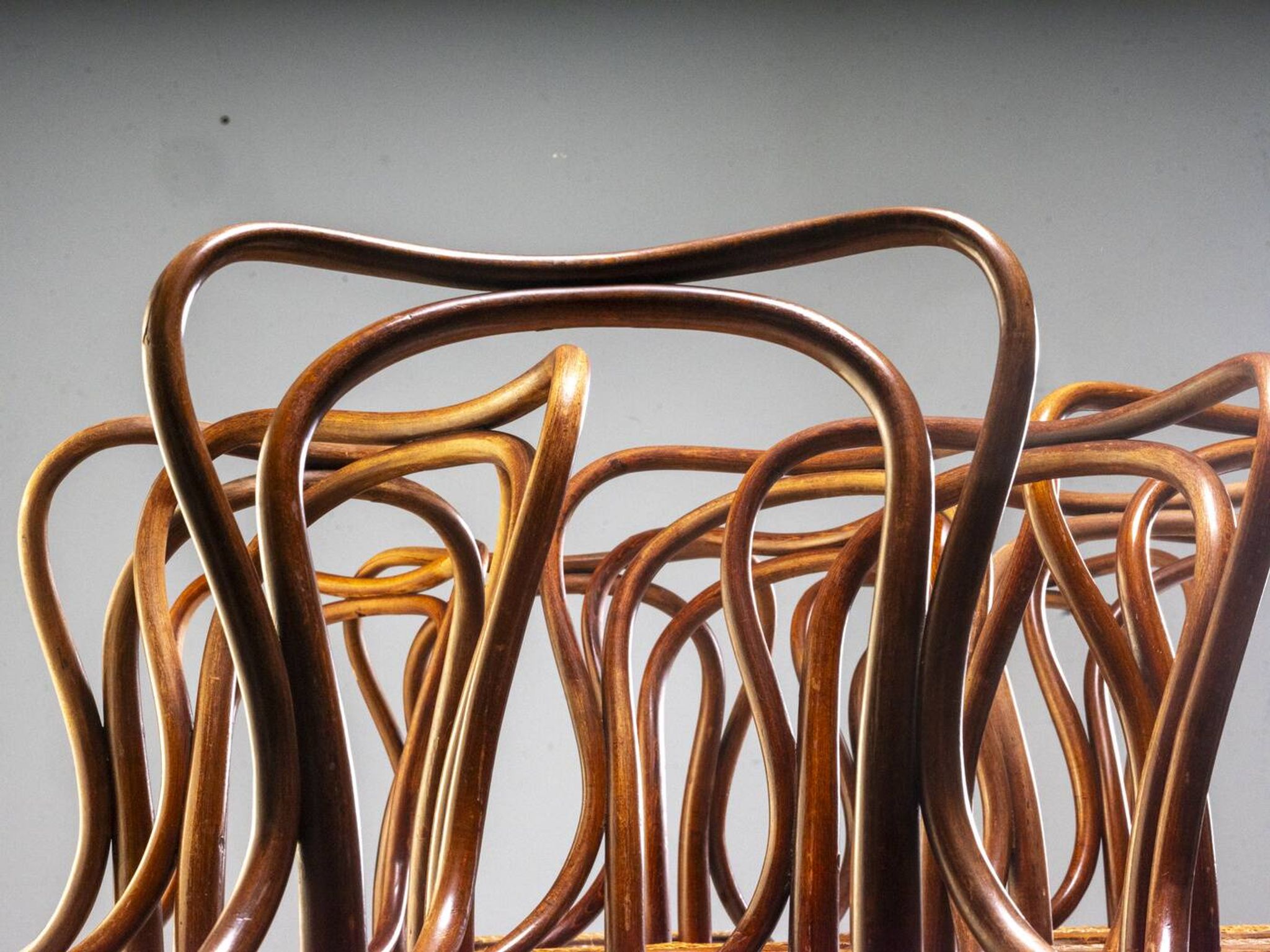 Set of 12 Chairs, J. & J. Kohn, 1900s–1930s, Austria