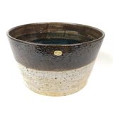 Exceptional large ceramic bowl Rörstrand Sylvia Leuchovius, 1970s.