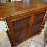 Beautiful solid wood art deco 4 drawer chest of drawers