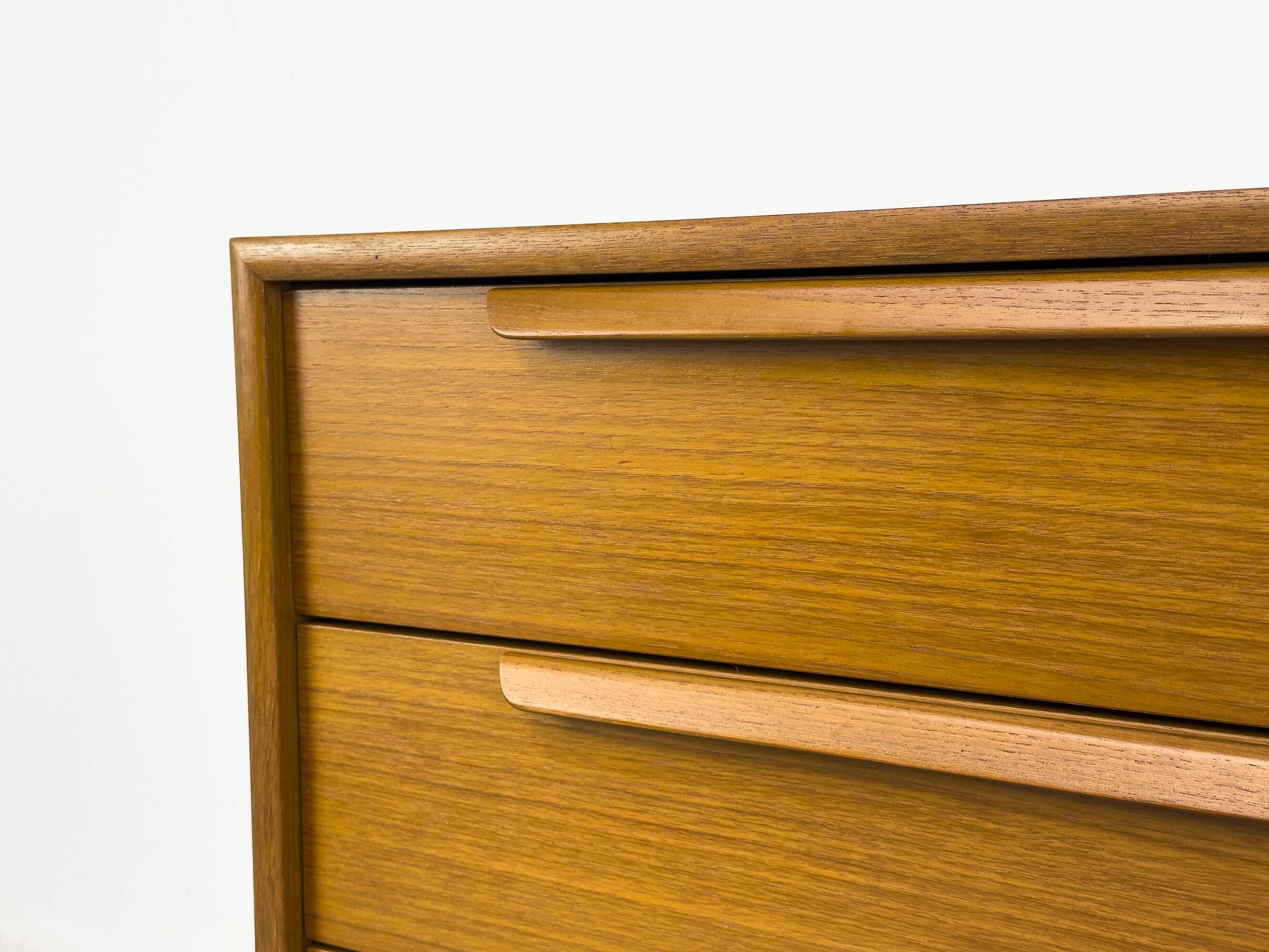 Teak chest of drawers from WK Möbel, 1960s