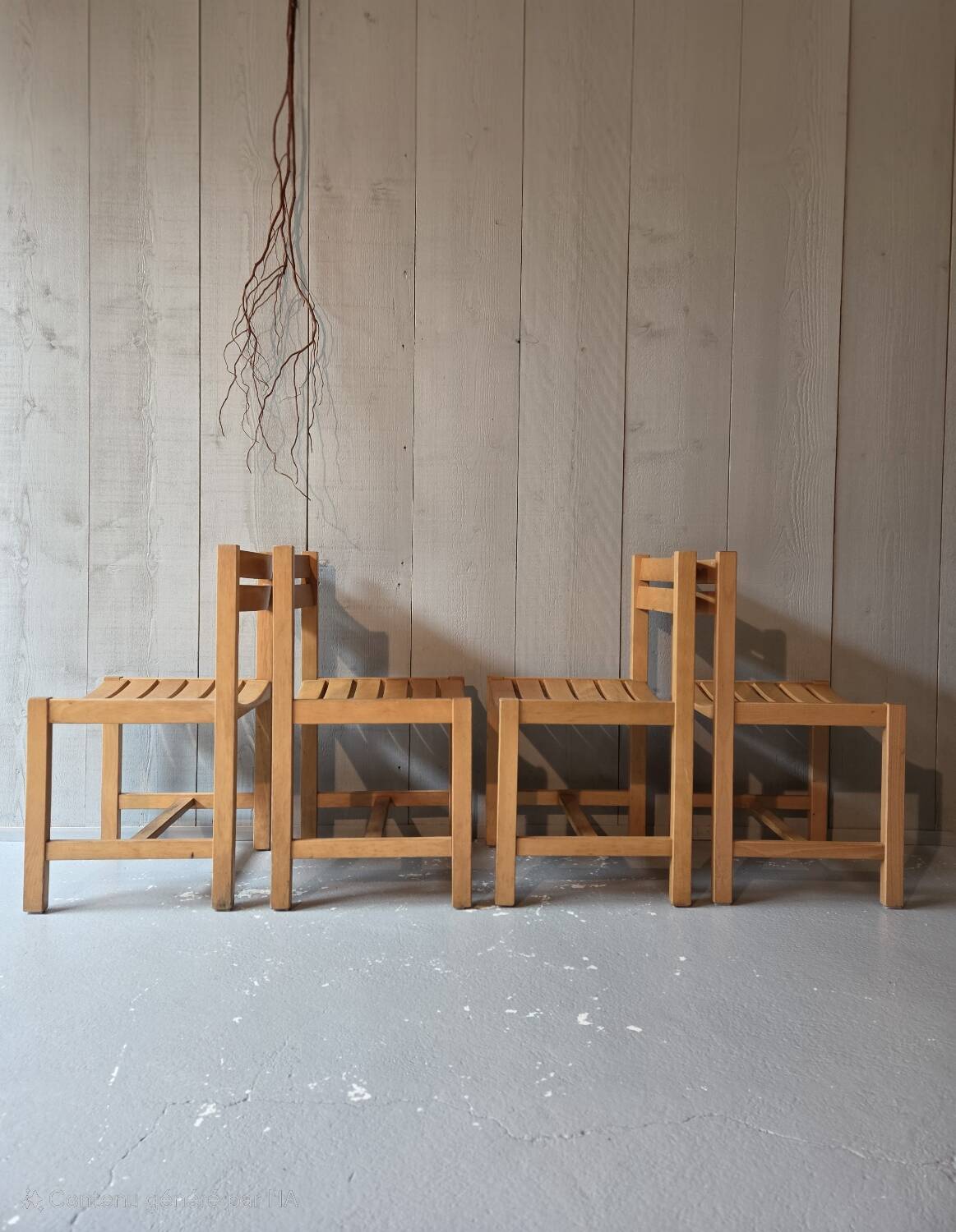 4 André Sornay chairs