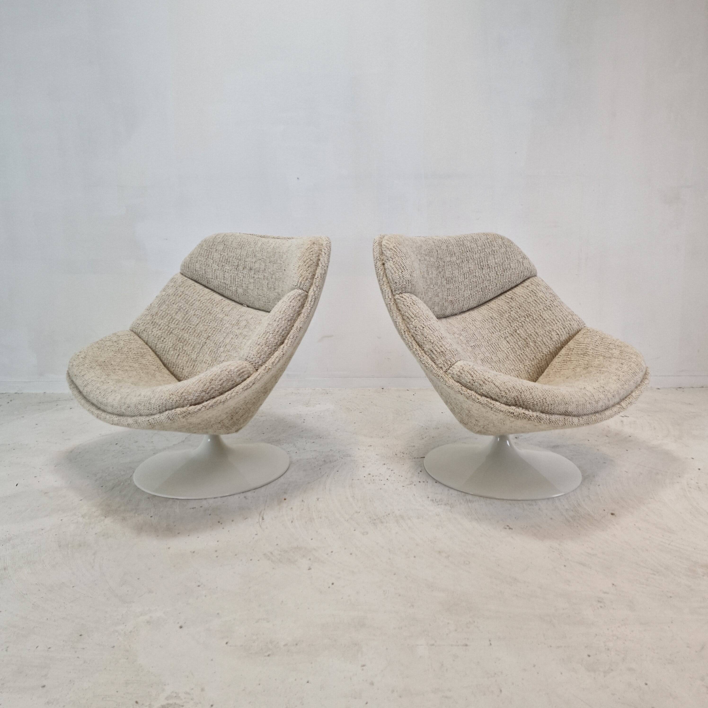 F557 Lounge Chair Set by Pierre Paulin for Artifort, 1960s