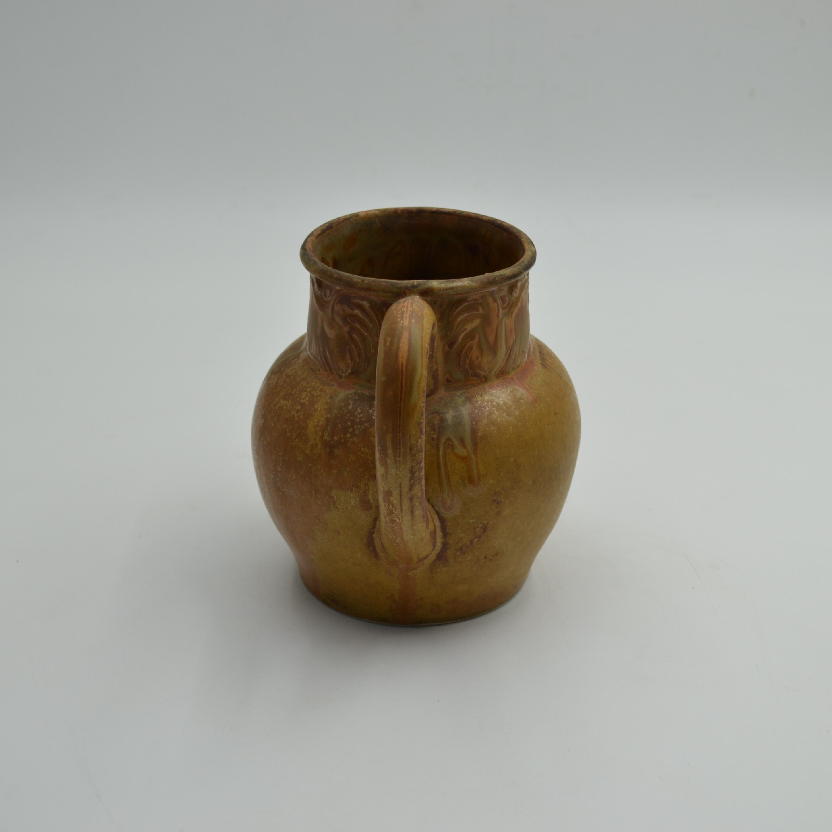 Denbac sandstone rooster pitcher