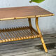 Rattan coffee table