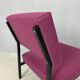 Gijs Van Der Sluis Eggplant colored Lounge Chair model 36 ZA, 1961