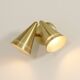 Rotating double wall lamp by Lightcraft, California, USA, 1950.