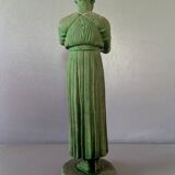 Handcrafted replica of the Charioteer of Delphi sculpture, H36cm