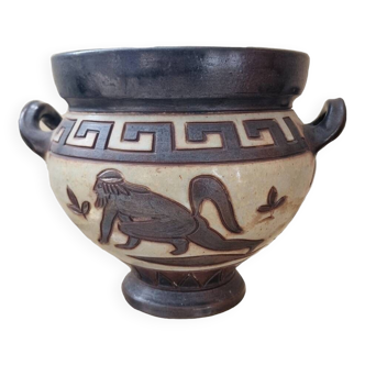 Ceramic vase signed Antoine Dubois