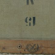 Tableau "Nue Cubiste", huile sur toile signée Gleyse