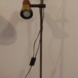 Lampadaire Leuchten 1990 en bois et laiton