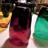 Lot of 6 glasses, 70s