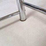 Chrome side table
