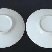 Vintage porcelain cup duo