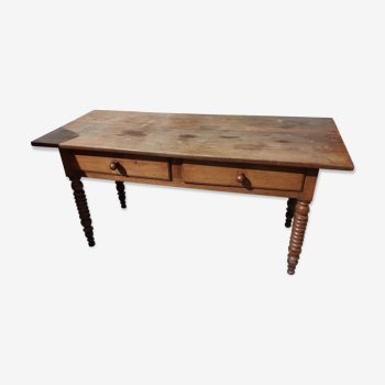 Table of the XIX century oak