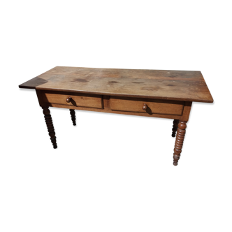 Table of the XIX century oak