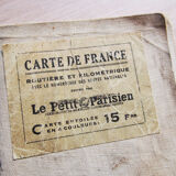 Road map of France