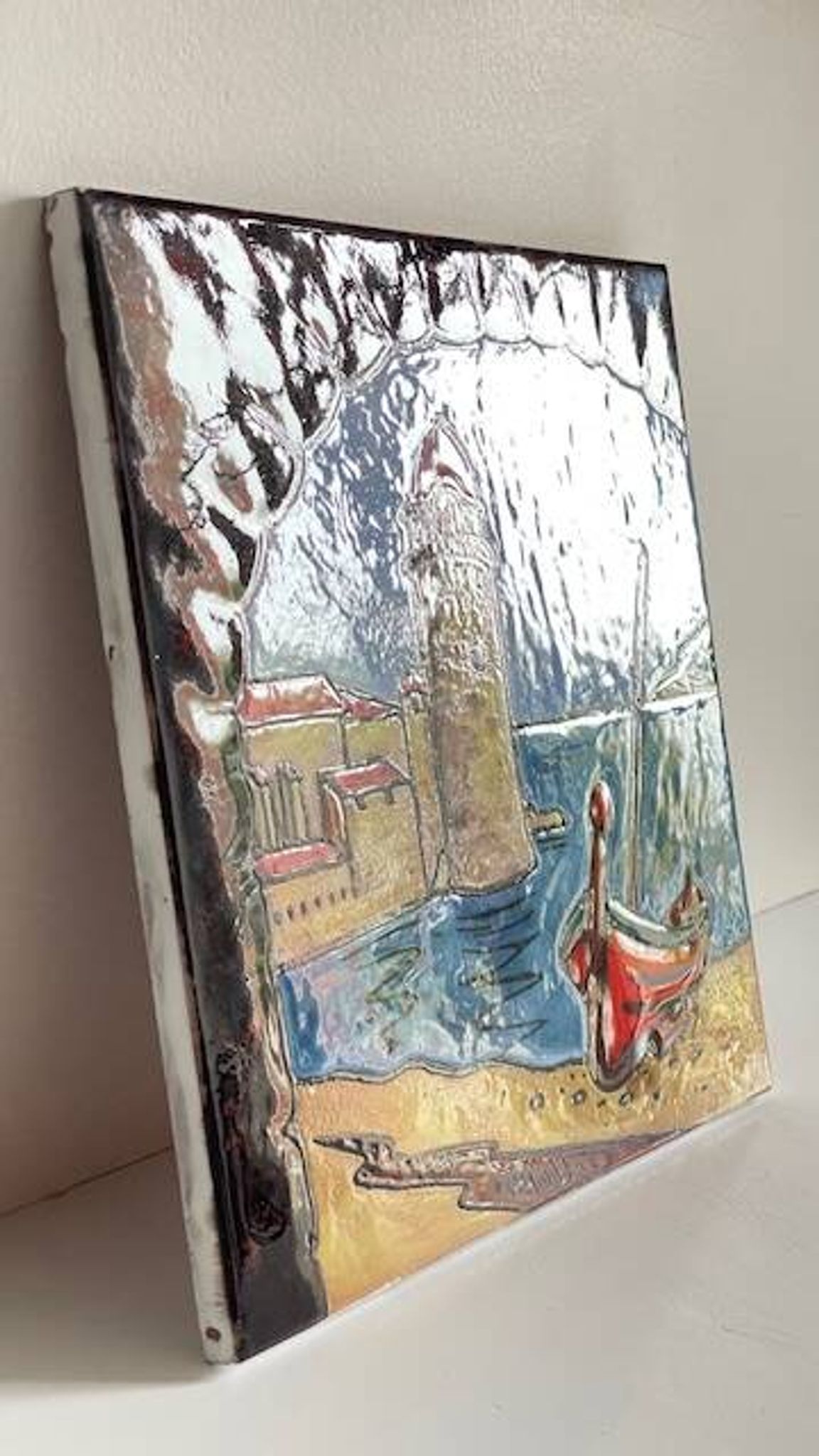 Vintage handmade ceramic illustration