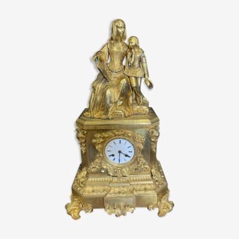 Gilded bronze pendulum XIX
