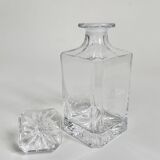 Cut crystal whisky carafe