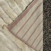Tapis Mrirt marocain écru et beige 350x250 cm – design minimaliste texturé
