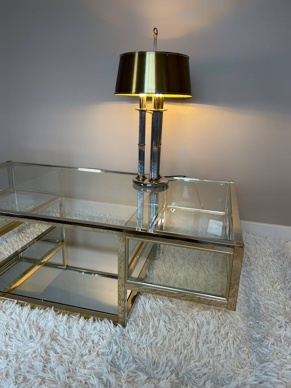 Baguès house style hot water bottle lamp from the 70s