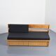Banquette des Arcs avec dossier par Charlotte Perriand, circa 1973