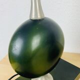 Paire de lampes Philippe Barbier années 70, vert
