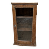 Wall display cabinet in Burmese teak