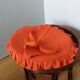 Rattan wicker pouffe stool