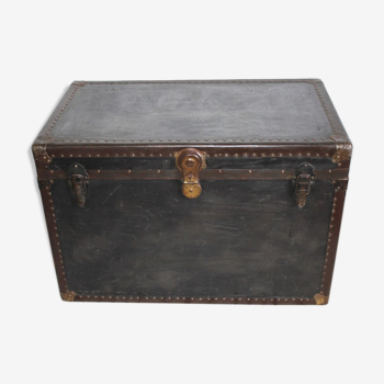 Old American travel trunk