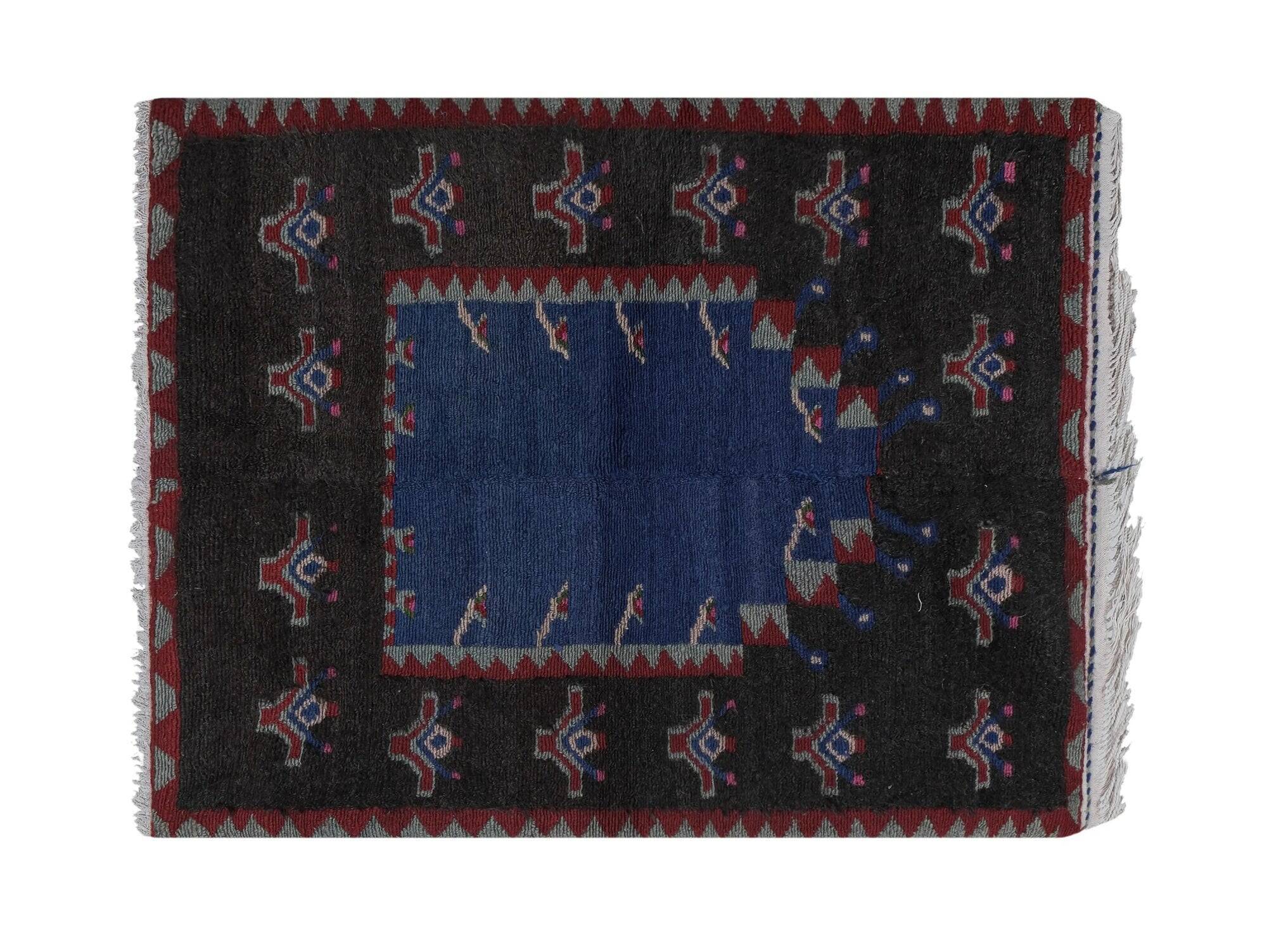 Vintage handmade Turkish rug 105x142 cm