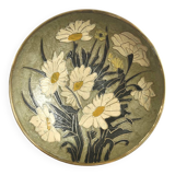 Brass spring flower bowl