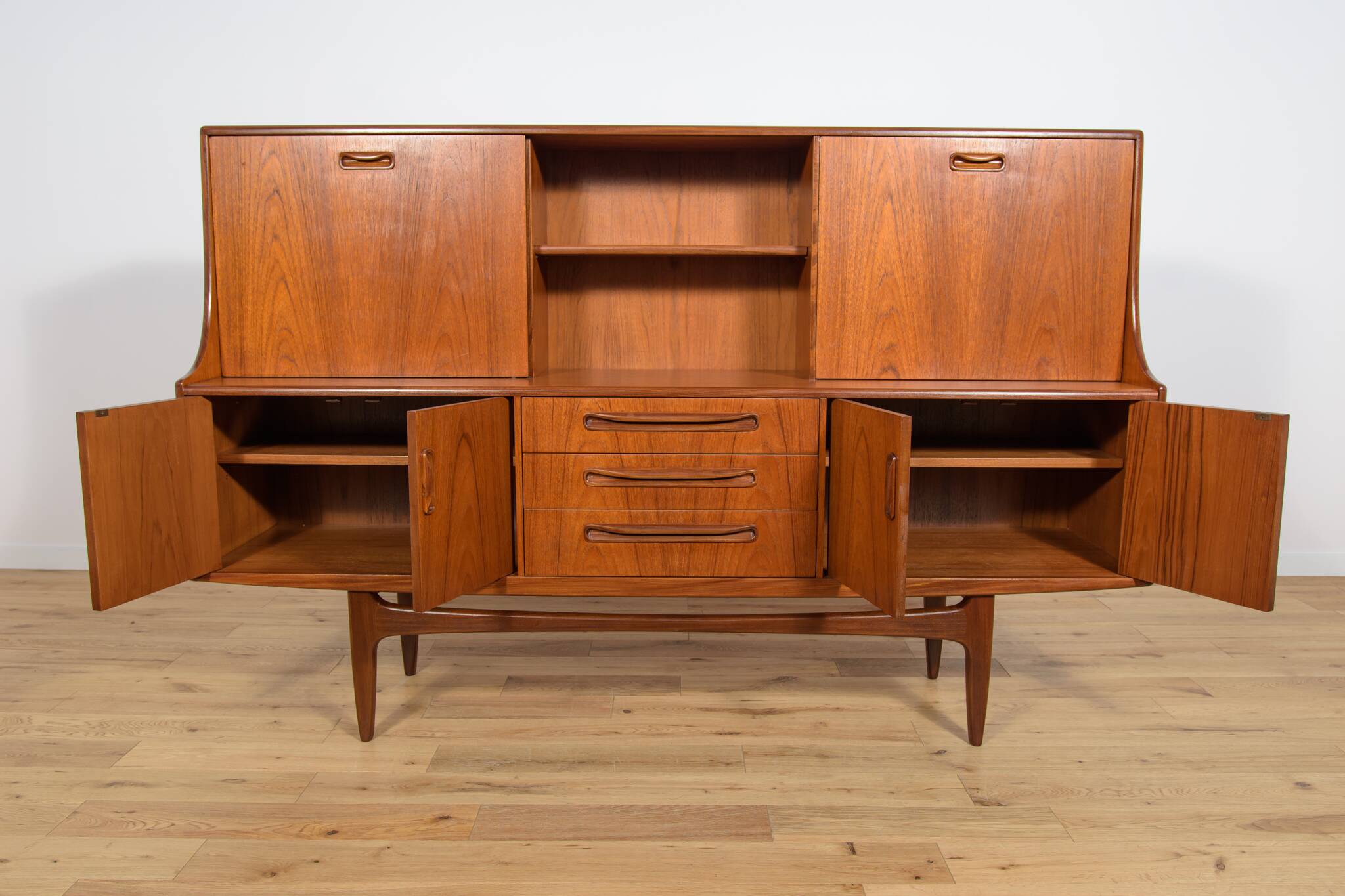 Mid-Century Model Fresco Sideboard in Teak by Victor Wilkins for G-Plan, 1960s