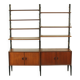 Teak Modular Wall System by Louis van Teeffelen for WéBé, 1955