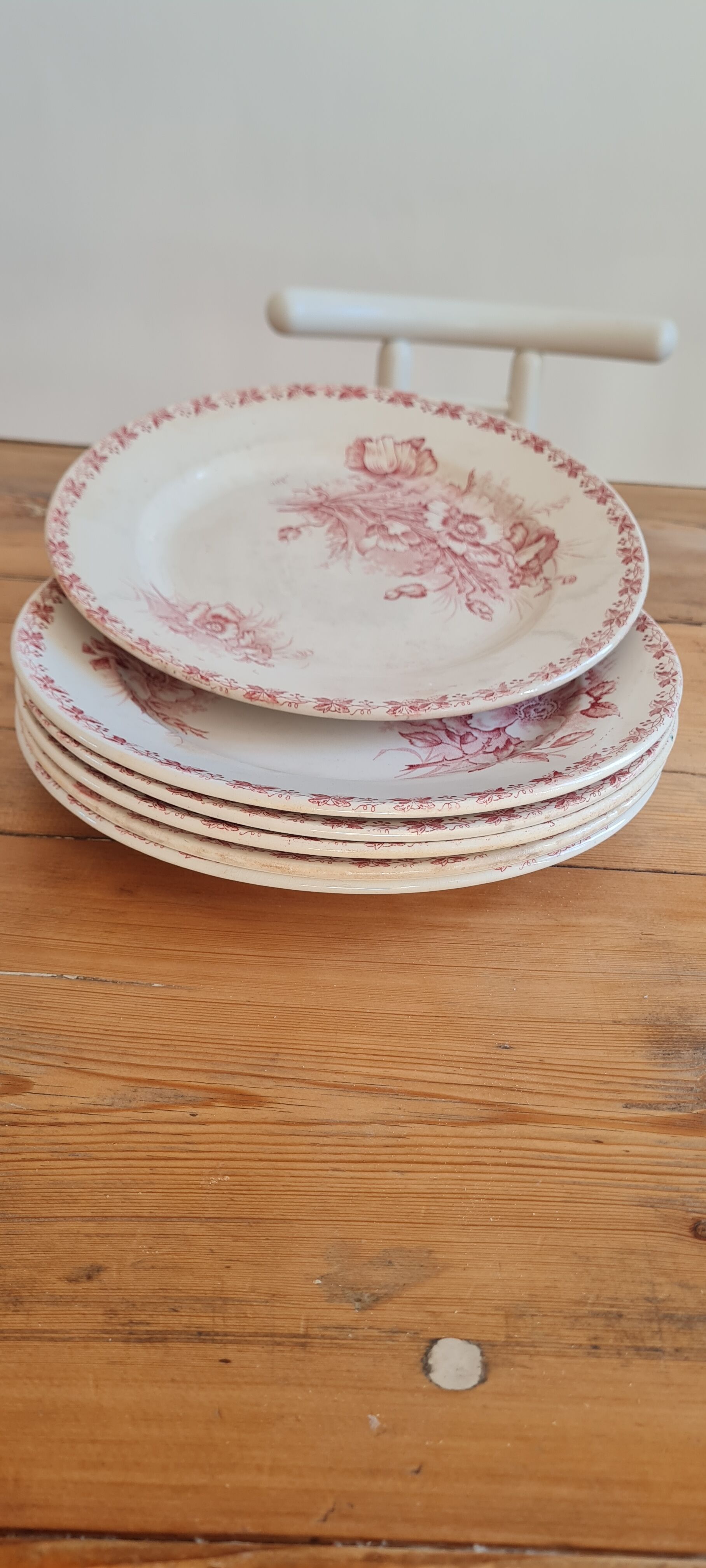 Serving of 6 plates in iron earth