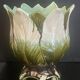 Pair of slip tripod pot covers -