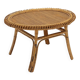 Vintage bamboo coffee table, Italy, 1950s-1960s.