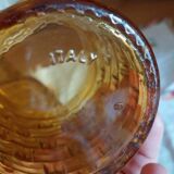 Vintage carafe and glasses made in Italy