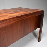 Rosewood desk by Jean Gillon for Italma. Brazil 1970's