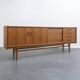 1950s sideboard, teak, sliding doors, restored,